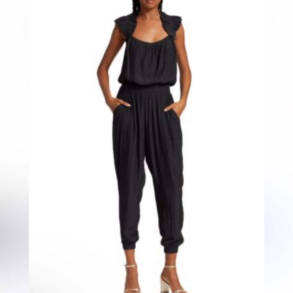 Ramy Brook Black Dixie Jumpsuit NWT